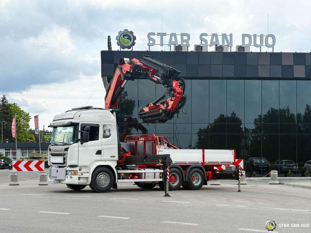Scania G490 6x2 Palfinger PK 53002 SH Fly Jib Basket - Kamion sa dizalicom: slika 1 Scania G490 6x2 Palfinger PK 53002 SH Fly Jib Basket - Kamion sa dizalicom: slika 1