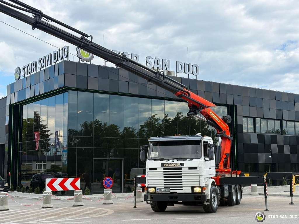 Scania R143 HL 6x2 PALFINGER PK44002 Crane - Kamion sa dizalicom: slika 3 Scania R143 HL 6x2 PALFINGER PK44002 Crane - Kamion sa dizalicom: slika 3