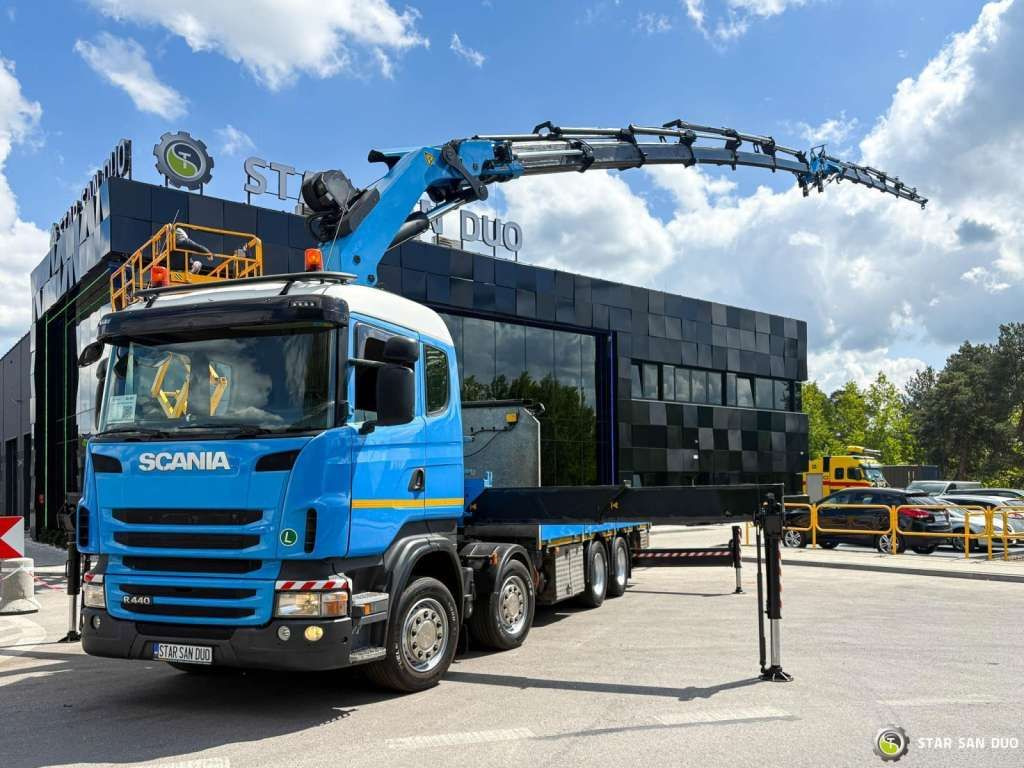Scania R440 8x4 Palfinger PK50002 FLY JIB Crane Winch - Kamion sa dizalicom: slika 3 Scania R440 8x4 Palfinger PK50002 FLY JIB Crane Winch - Kamion sa dizalicom: slika 3