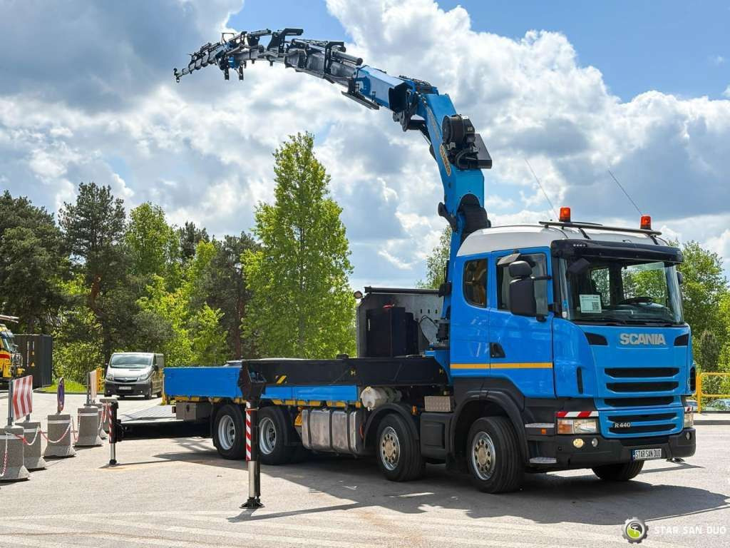 Scania R440 8x4 Palfinger PK50002 FLY JIB Crane Winch - Kamion sa dizalicom: slika 2 Scania R440 8x4 Palfinger PK50002 FLY JIB Crane Winch - Kamion sa dizalicom: slika 2