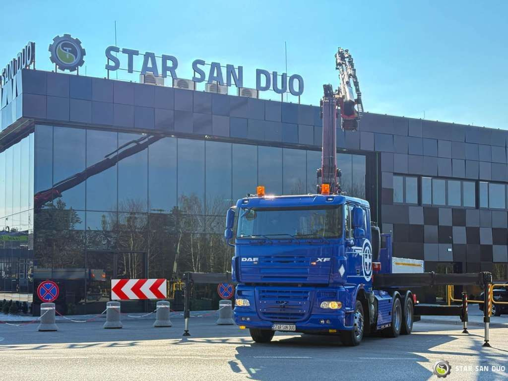 DAF XF 105.510 6x4 FASSI 450 FLY JIB Winch 5th - Tegljač: slika 3 DAF XF 105.510 6x4 FASSI 450 FLY JIB Winch 5th - Tegljač: slika 3