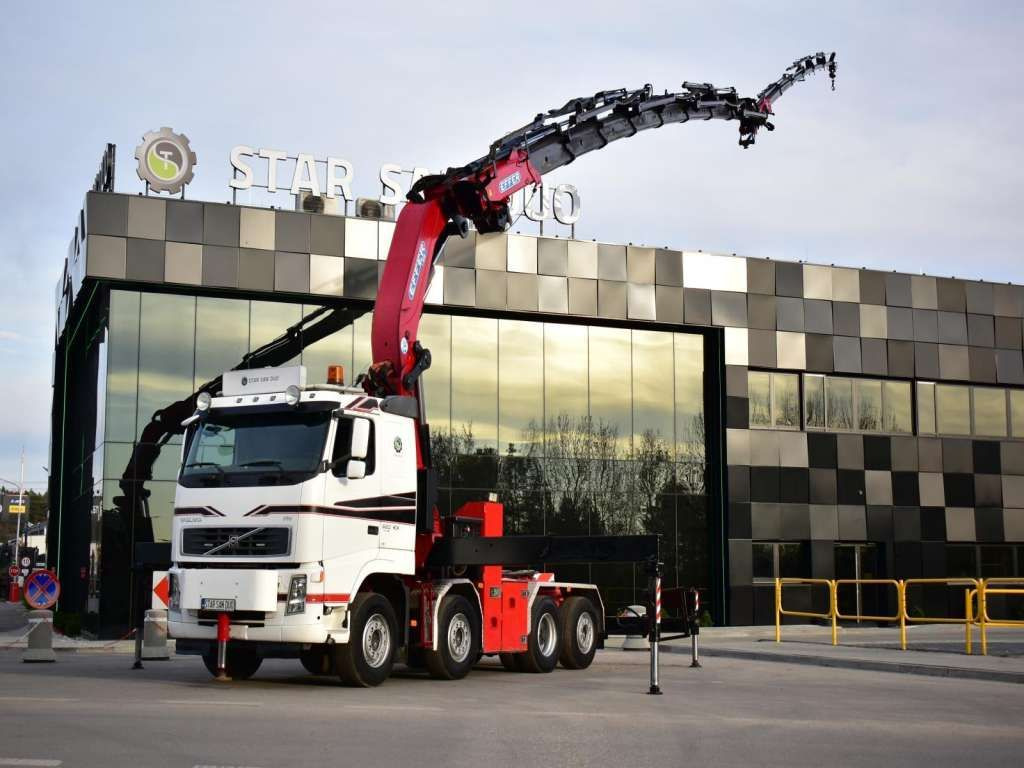 Volvo FH 520 8x2 EFFER 850 Fly Jib Winch 5th - Kamion sa dizalicom, Tegljač: slika 1 Volvo FH 520 8x2 EFFER 850 Fly Jib Winch 5th - Kamion sa dizalicom, Tegljač: slika 1