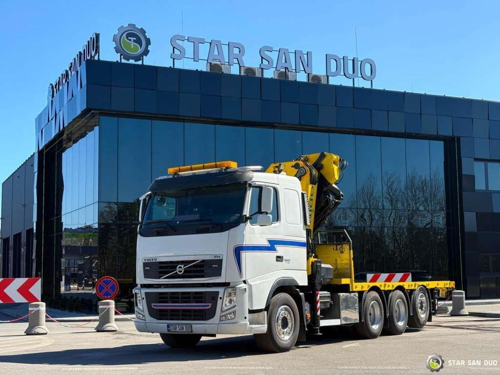 Kamion sa dizalicom Volvo  FH 520 8x4 HMF ODIN K6 EURO 5 FLY JIB Crane: slika 11