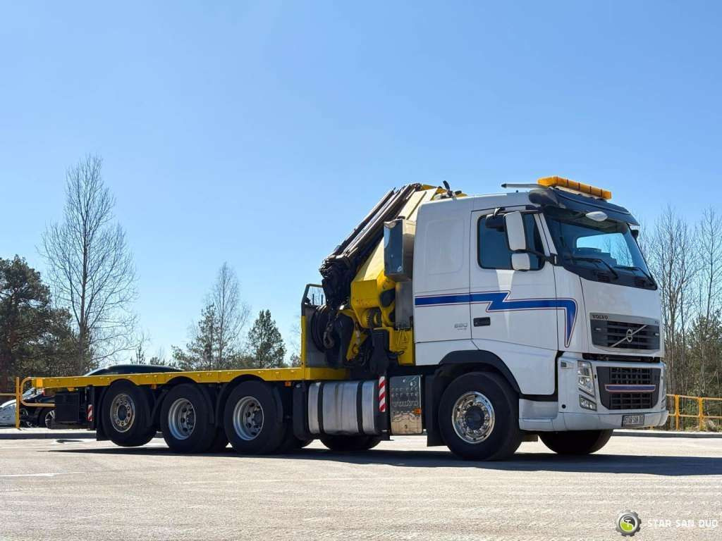 Volvo FH 520 8x4 HMF ODIN K6 EURO 5 FLY JIB Crane - Kamion sa dizalicom: slika 5 Volvo FH 520 8x4 HMF ODIN K6 EURO 5 FLY JIB Crane - Kamion sa dizalicom: slika 5