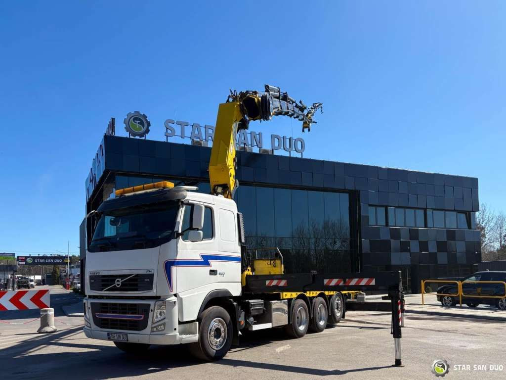 Kamion sa dizalicom Volvo  FH 520 8x4 HMF ODIN K6 EURO 5 FLY JIB Crane: slika 6