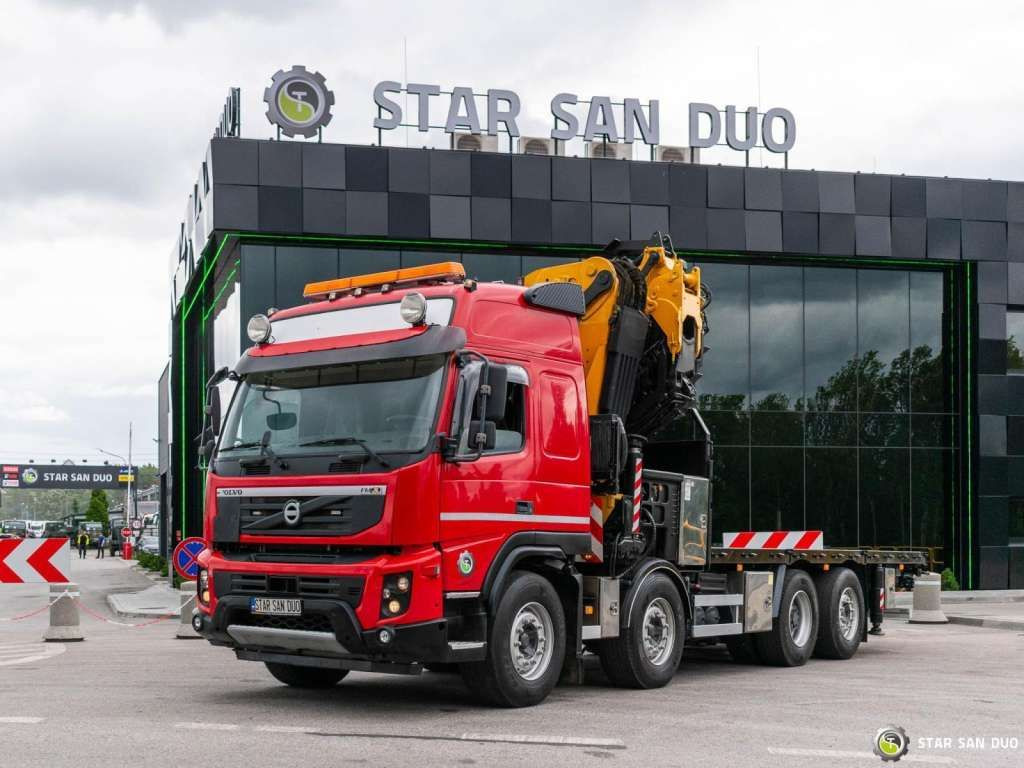 Volvo FMX 500 8x2 Effer 585 Fly Jib Winch Crane Kran Volvo FMX 500 8x2 Effer 585 Fly Jib Winch Crane Kran - Kamion sa dizalicom, Kamion sa tovarnim sandukom: slika 4 Volvo FMX 500 8x2 Effer 585 Fly Jib Winch Crane Kran Volvo FMX 500 8x2 Effer 585 Fly Jib Winch Crane Kran - Kamion sa dizalicom, Kamion sa tovarnim sandukom: slika 4