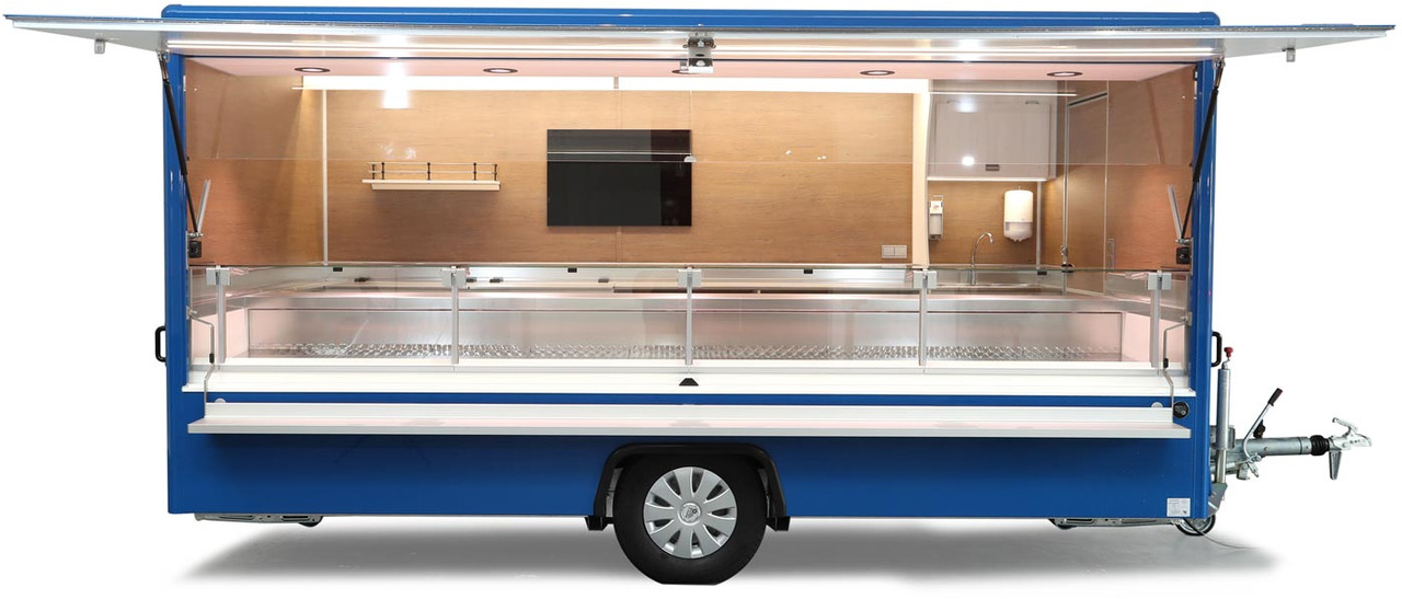 Verkaufsanhänger BORCO HÖHNS - Prikolica za hrane: slika 1 Verkaufsanhänger BORCO HÖHNS - Prikolica za hrane: slika 1