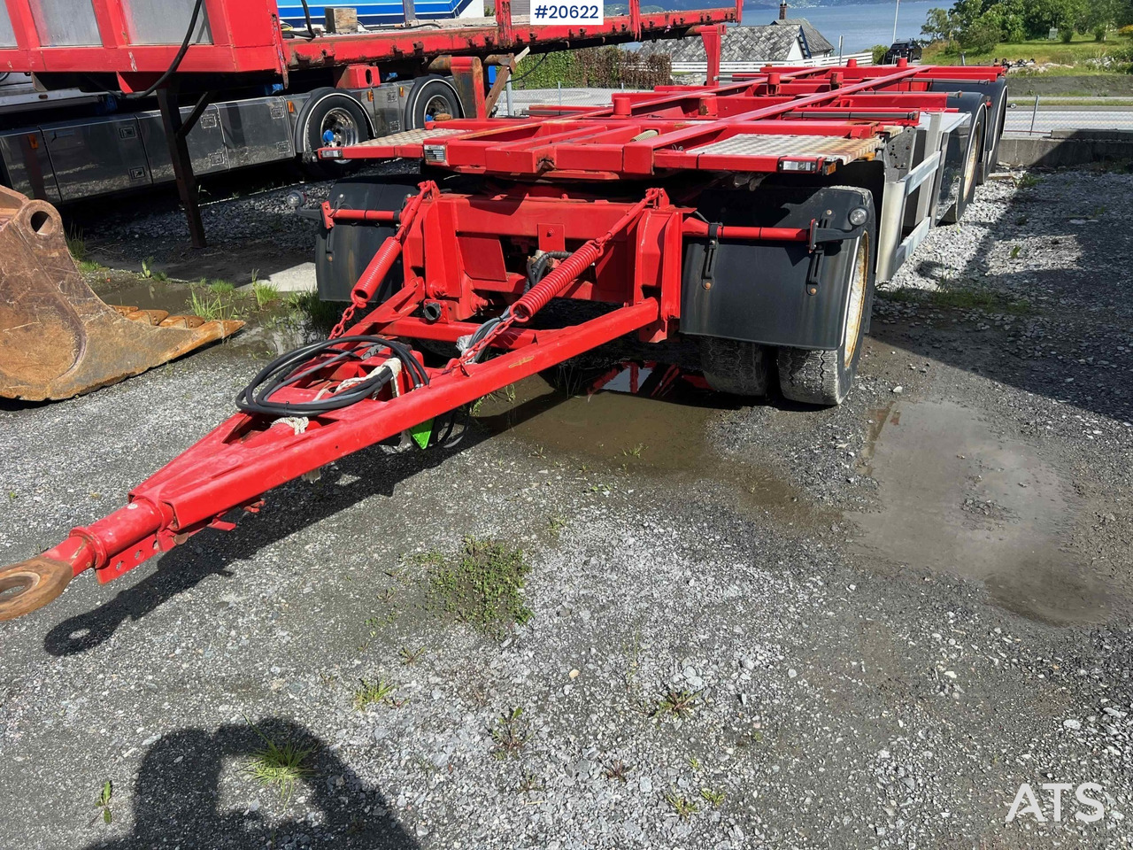 Ackermann Container 3 akslet - Prikolica za prevoz kontejnera/ Prikolica sa promenjivim sandukom: slika 2 Ackermann Container 3 akslet - Prikolica za prevoz kontejnera/ Prikolica sa promenjivim sandukom: slika 2