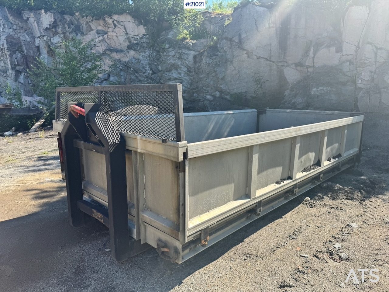 Aluminiumskasse Krokramme - Abrol kontejner: slika 1 Aluminiumskasse Krokramme - Abrol kontejner: slika 1