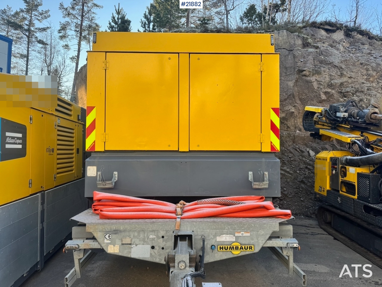Atlas Copco 2018 Atlas Copco Y35 LuftKompressor på Humbaur understell. - Kompresor za vazduh: slika 3 Atlas Copco 2018 Atlas Copco Y35 LuftKompressor på Humbaur understell. - Kompresor za vazduh: slika 3