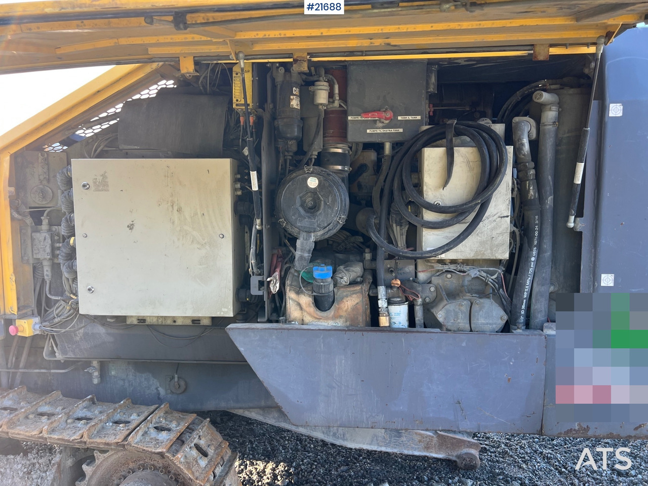 Veliki kamon za bušenje Atlas Copco T35R-01 Borerigg m/ cop 2540 hammer, sliper og Leica gps: slika 35 Veliki kamon za bušenje Atlas Copco T35R-01 Borerigg m/ cop 2540 hammer, sliper og Leica gps: slika 35