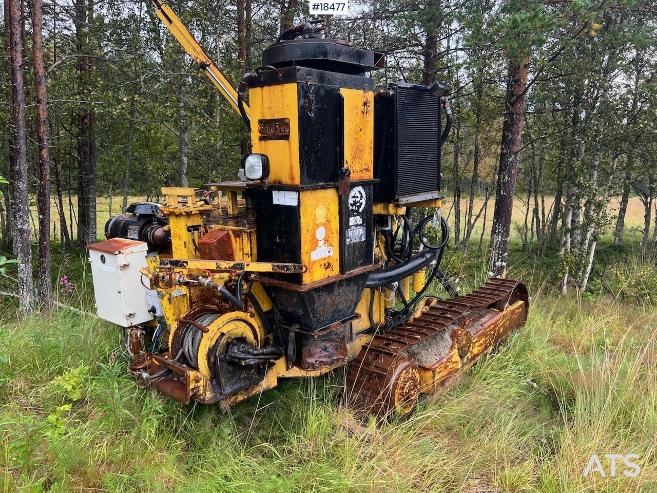 Atlas ROC 712 H-01 borerigg Rep.Objekt uten kompressor - Veliki kamon za bušenje: slika 1 Atlas ROC 712 H-01 borerigg Rep.Objekt uten kompressor - Veliki kamon za bušenje: slika 1