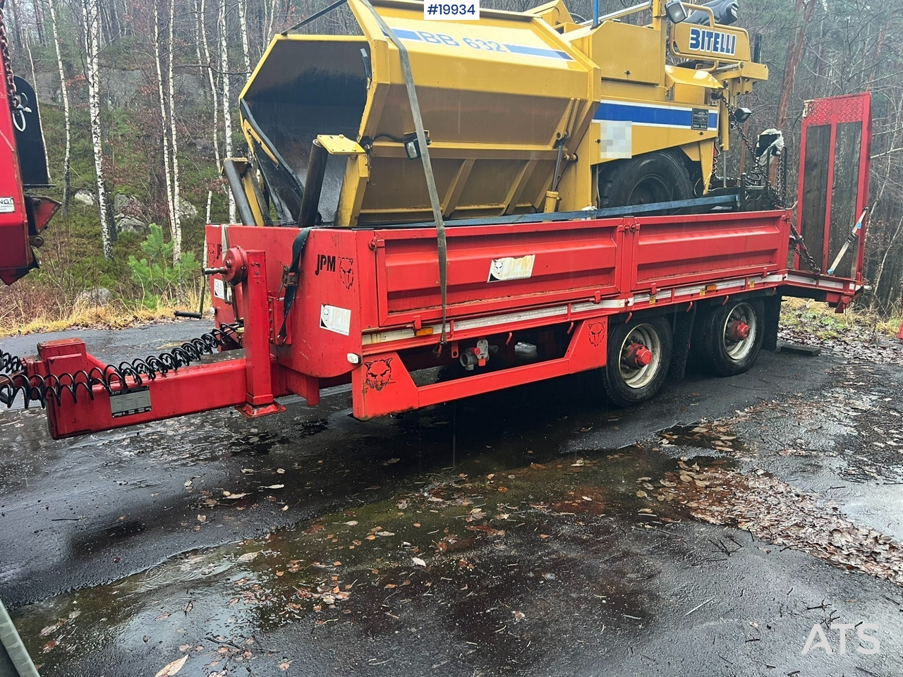 Bitelli BB632 - Mašina za asfalt: slika 1 Bitelli BB632 - Mašina za asfalt: slika 1