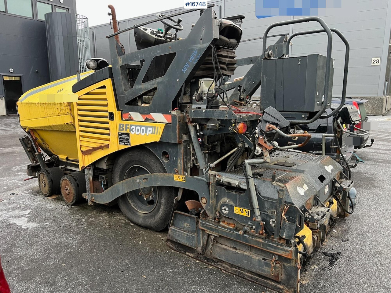 Bomag BF 300P - Mašina za asfalt: slika 4 Bomag BF 300P - Mašina za asfalt: slika 4