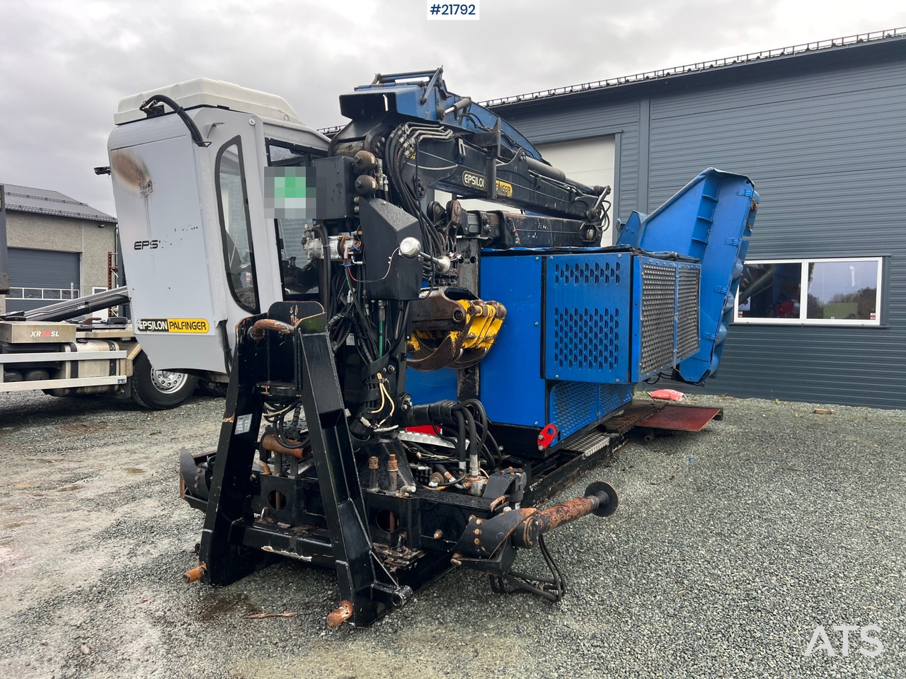 Bruks 806st Bio tre kverner m/ Epsilon palfinger m120l97 tømmerkrane - Strugač za drvo: slika 2 Bruks 806st Bio tre kverner m/ Epsilon palfinger m120l97 tømmerkrane - Strugač za drvo: slika 2