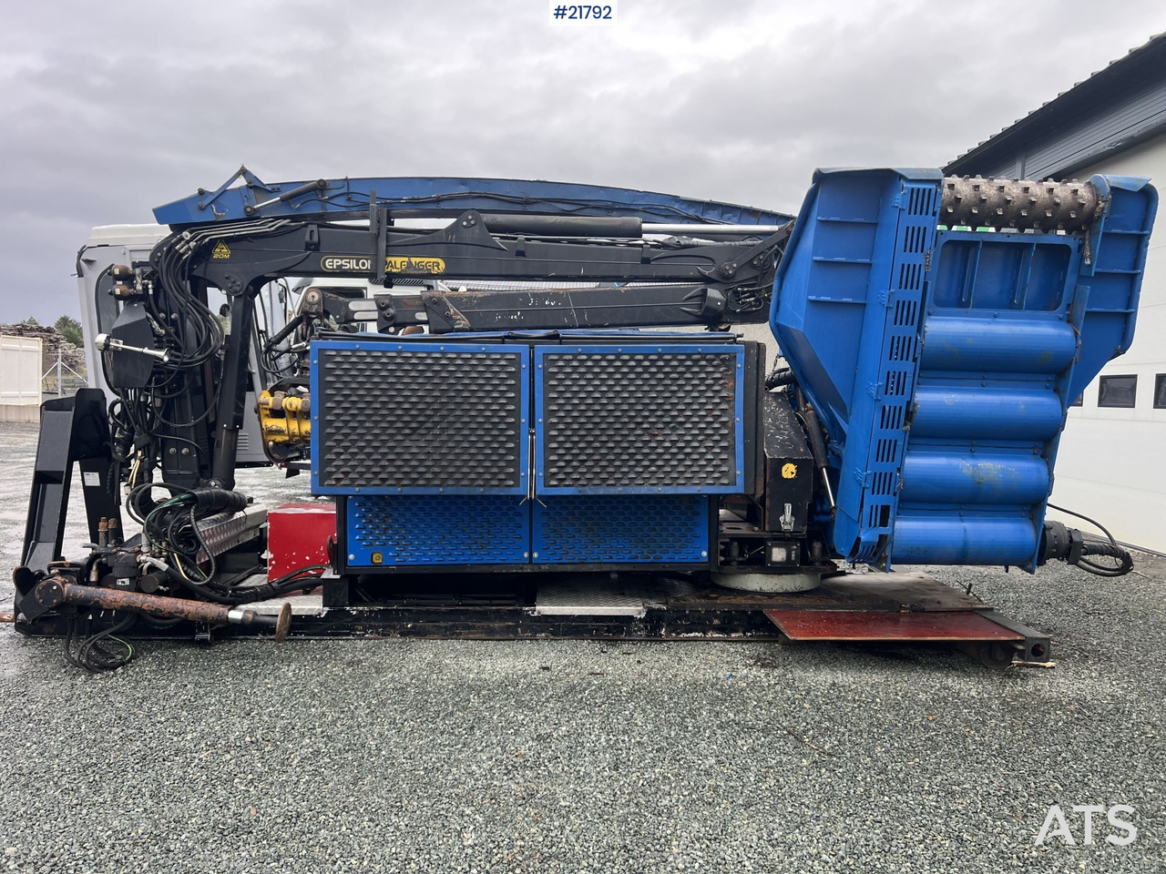 Bruks 806st Bio tre kverner m/ Epsilon palfinger m120l97 tømmerkrane - Strugač za drvo: slika 3 Bruks 806st Bio tre kverner m/ Epsilon palfinger m120l97 tømmerkrane - Strugač za drvo: slika 3