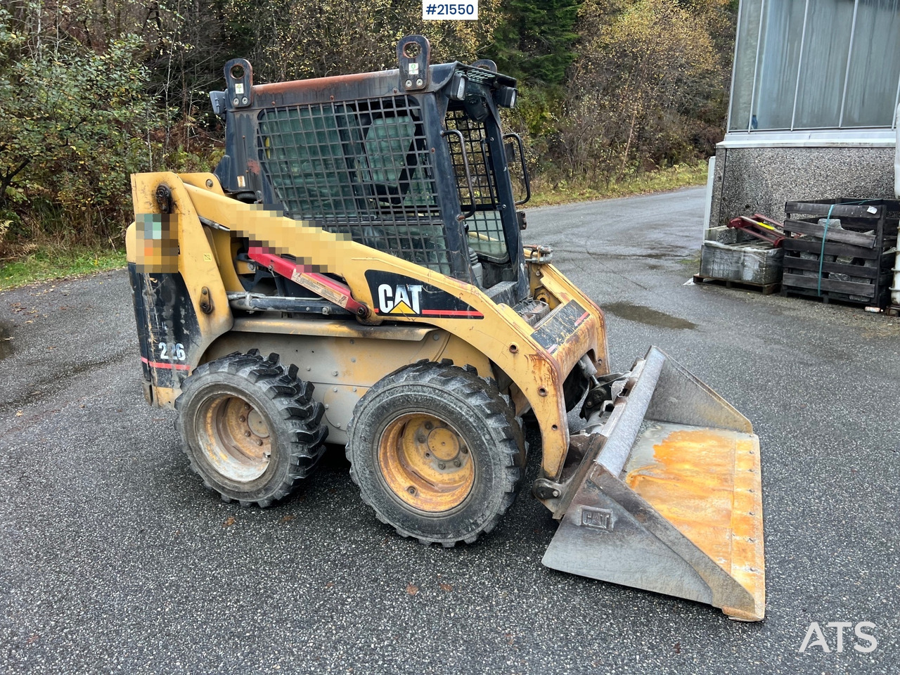 CAT 226 Kompaktlaster m/ skuffe - Mini utovarivač: slika 4 CAT 226 Kompaktlaster m/ skuffe - Mini utovarivač: slika 4