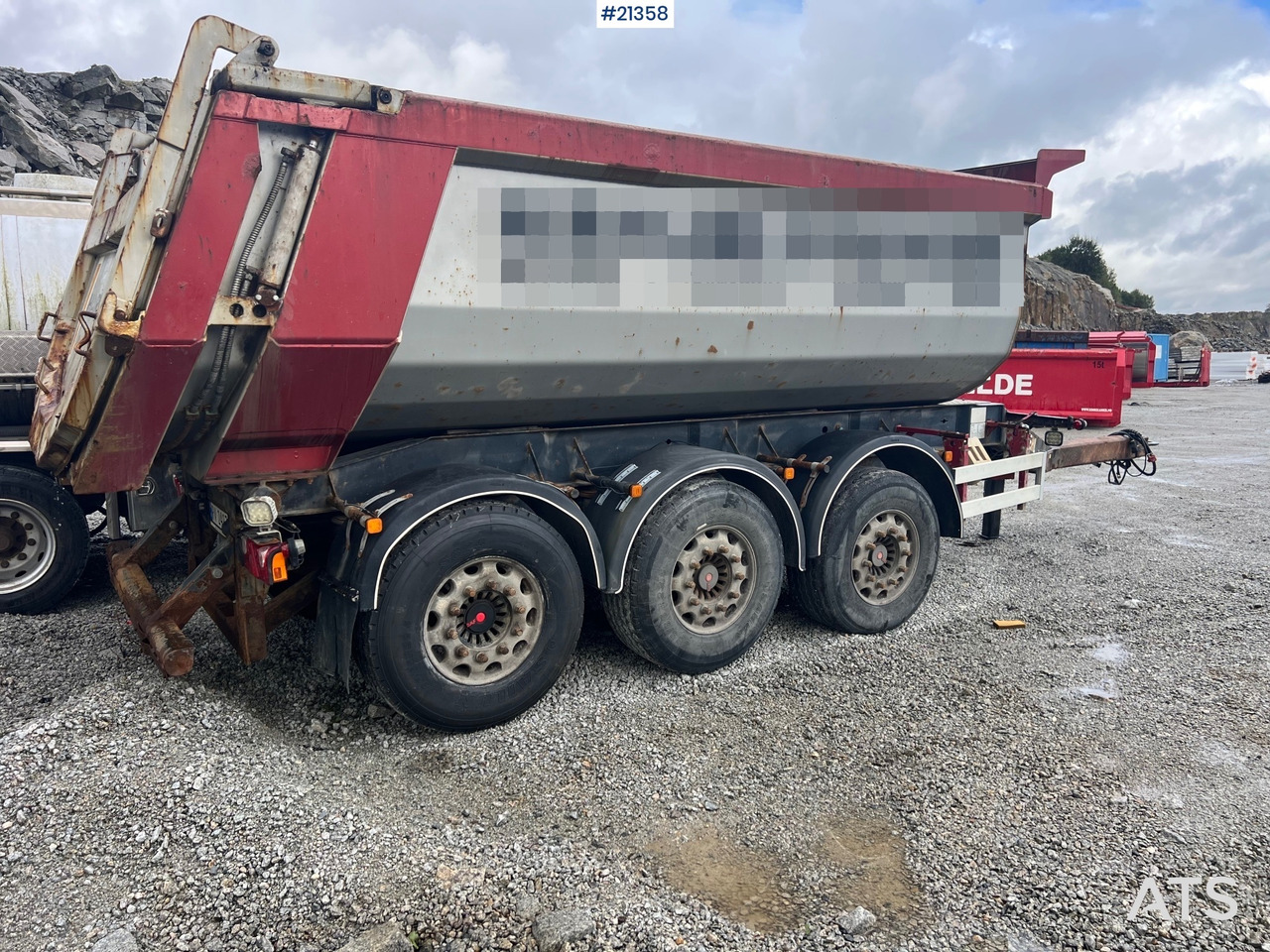 Carnehl 3 akslet - Prikolica istovarivača: slika 2 Carnehl 3 akslet - Prikolica istovarivača: slika 2