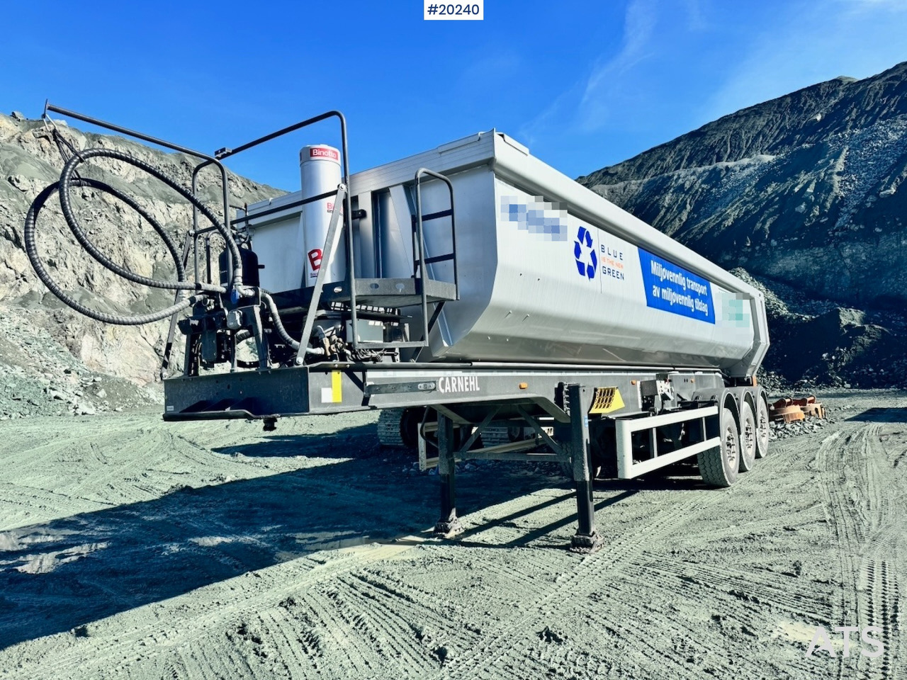 Carnehl Tippsemi - Poluprikolica istovarivača: slika 1 Carnehl Tippsemi - Poluprikolica istovarivača: slika 1