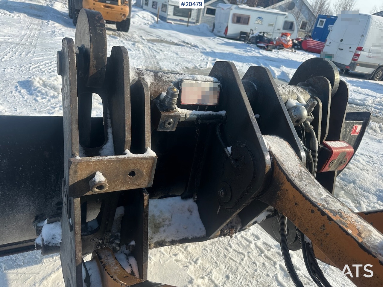 Utovarivač točkaš Case 721E: slika 34