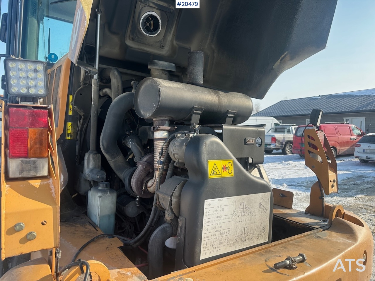 Utovarivač točkaš Case 721E: slika 33