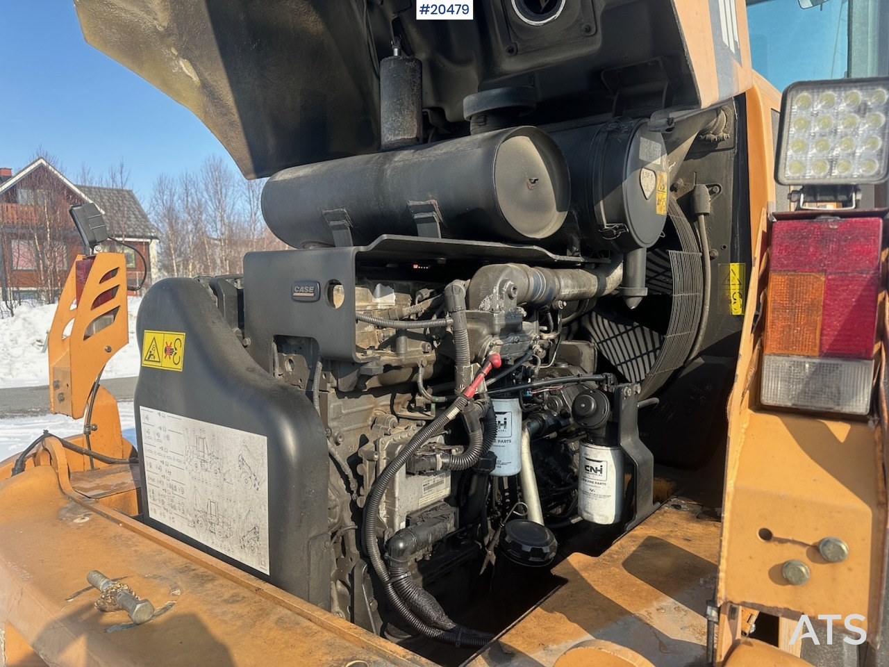 Utovarivač točkaš Case 721E: slika 32