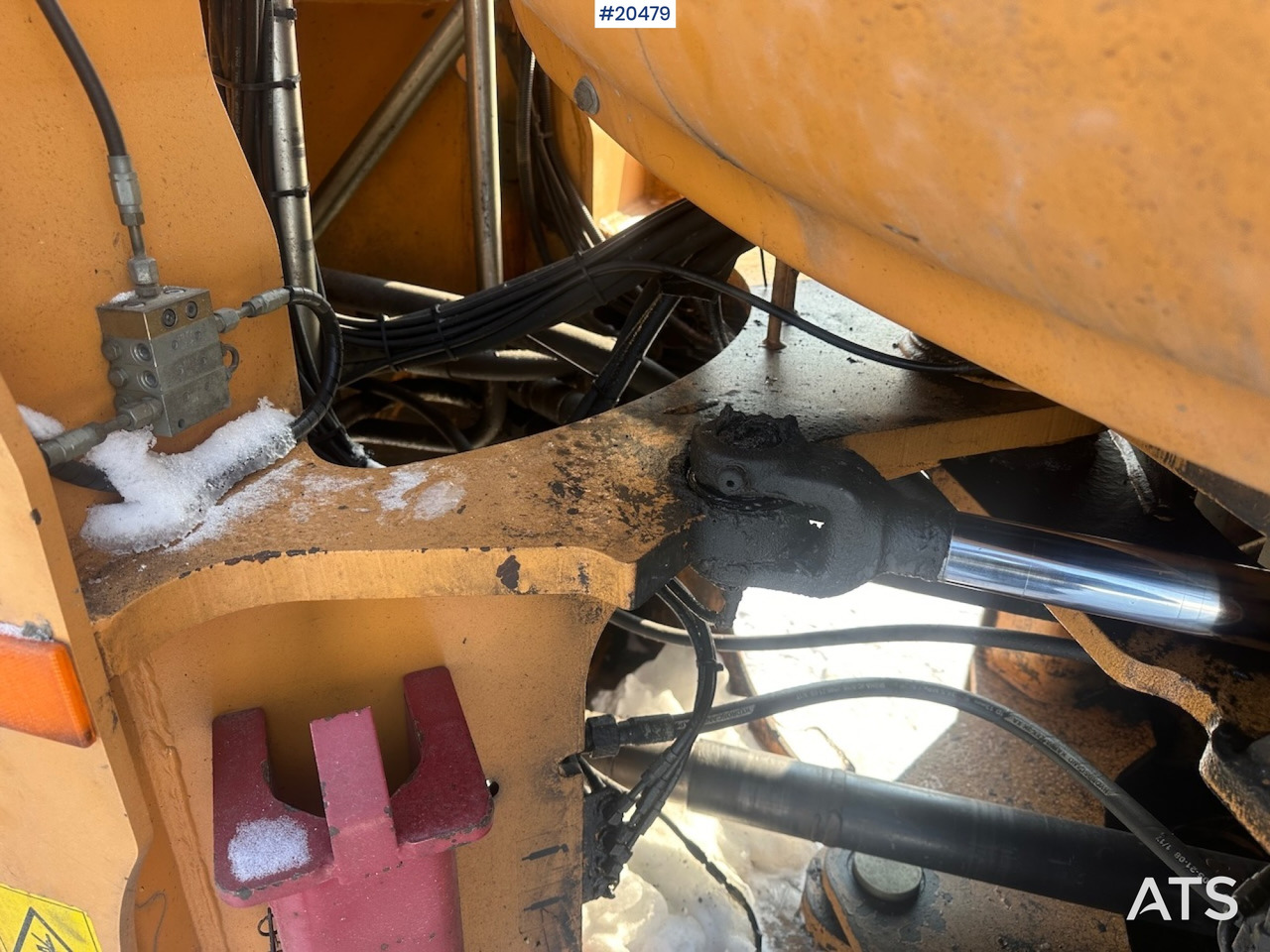 Utovarivač točkaš Case 721E: slika 28