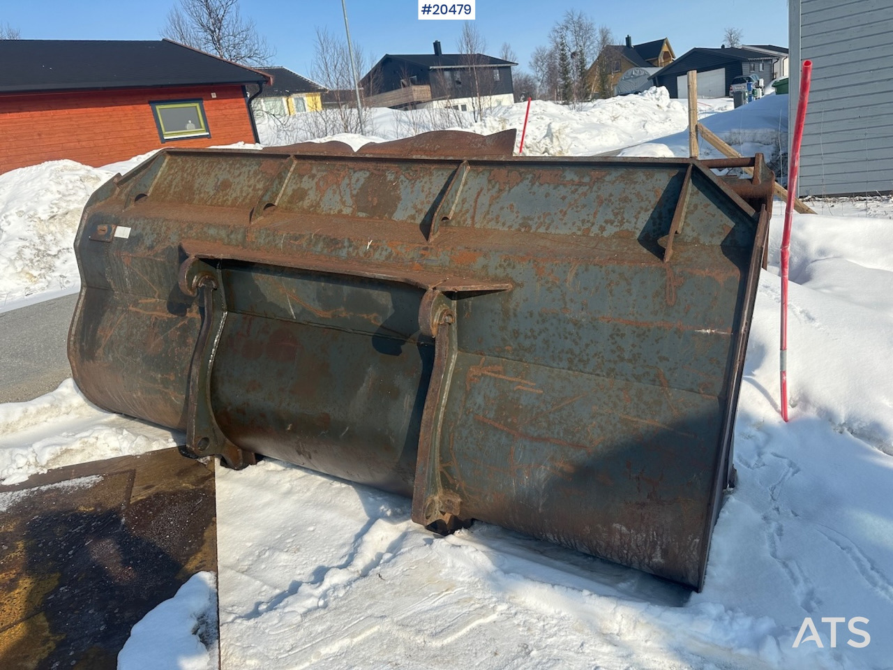 Utovarivač točkaš Case 721E: slika 40