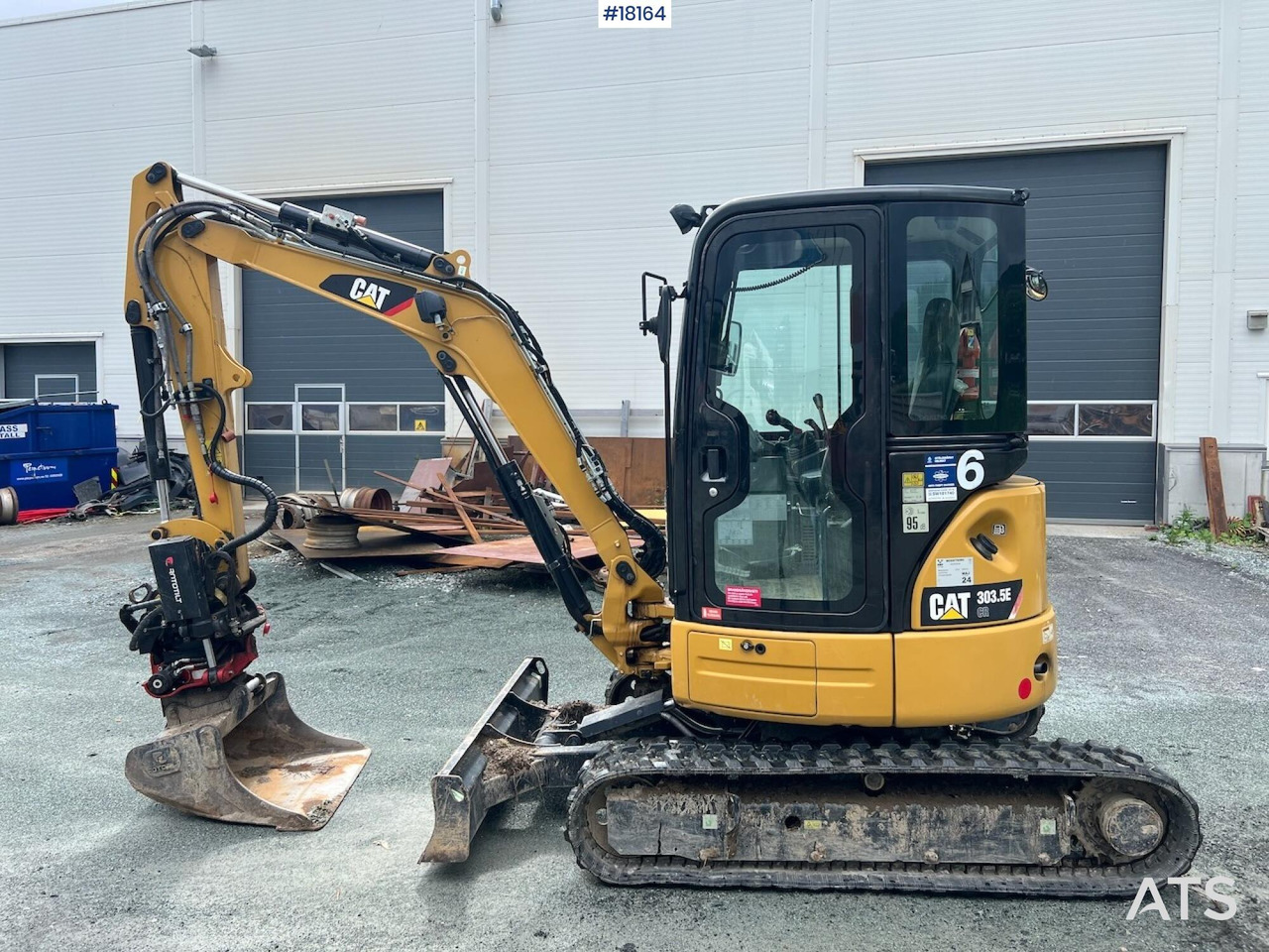 Caterpillar 303.5ECR - Bager: slika 2 Caterpillar 303.5ECR - Bager: slika 2