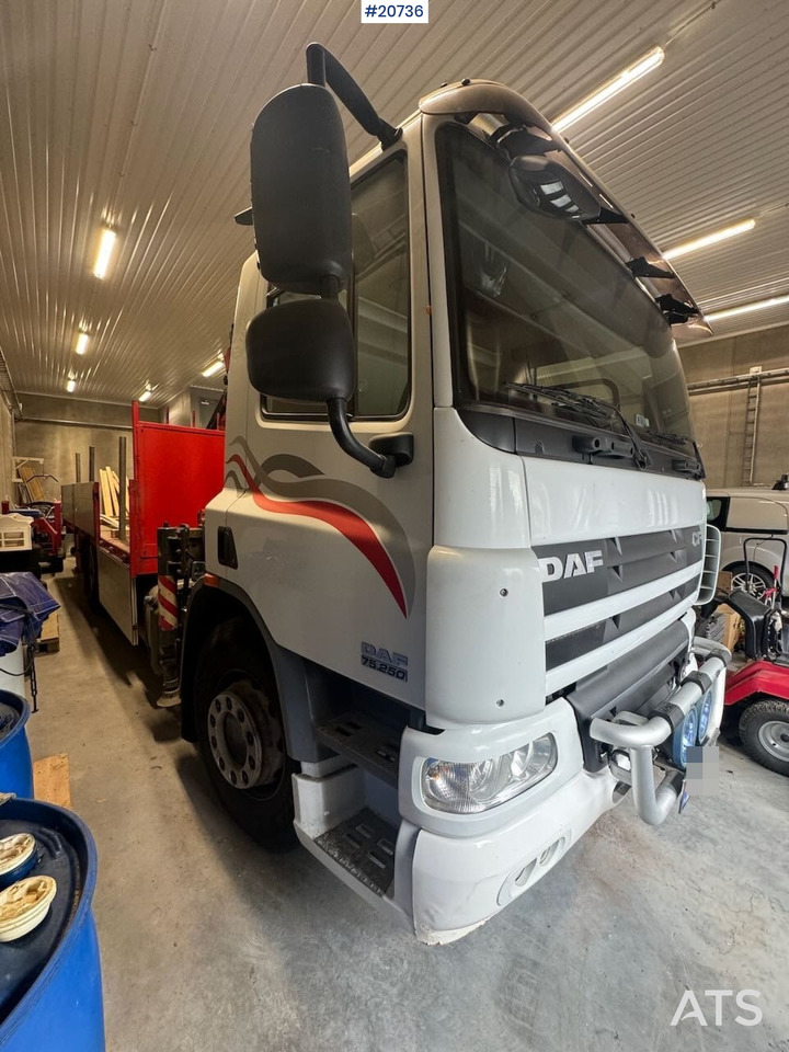 DAF CF75.250 - Kamion sa dizalicom, Kamion sa tovarnim sandukom: slika 4 DAF CF75.250 - Kamion sa dizalicom, Kamion sa tovarnim sandukom: slika 4