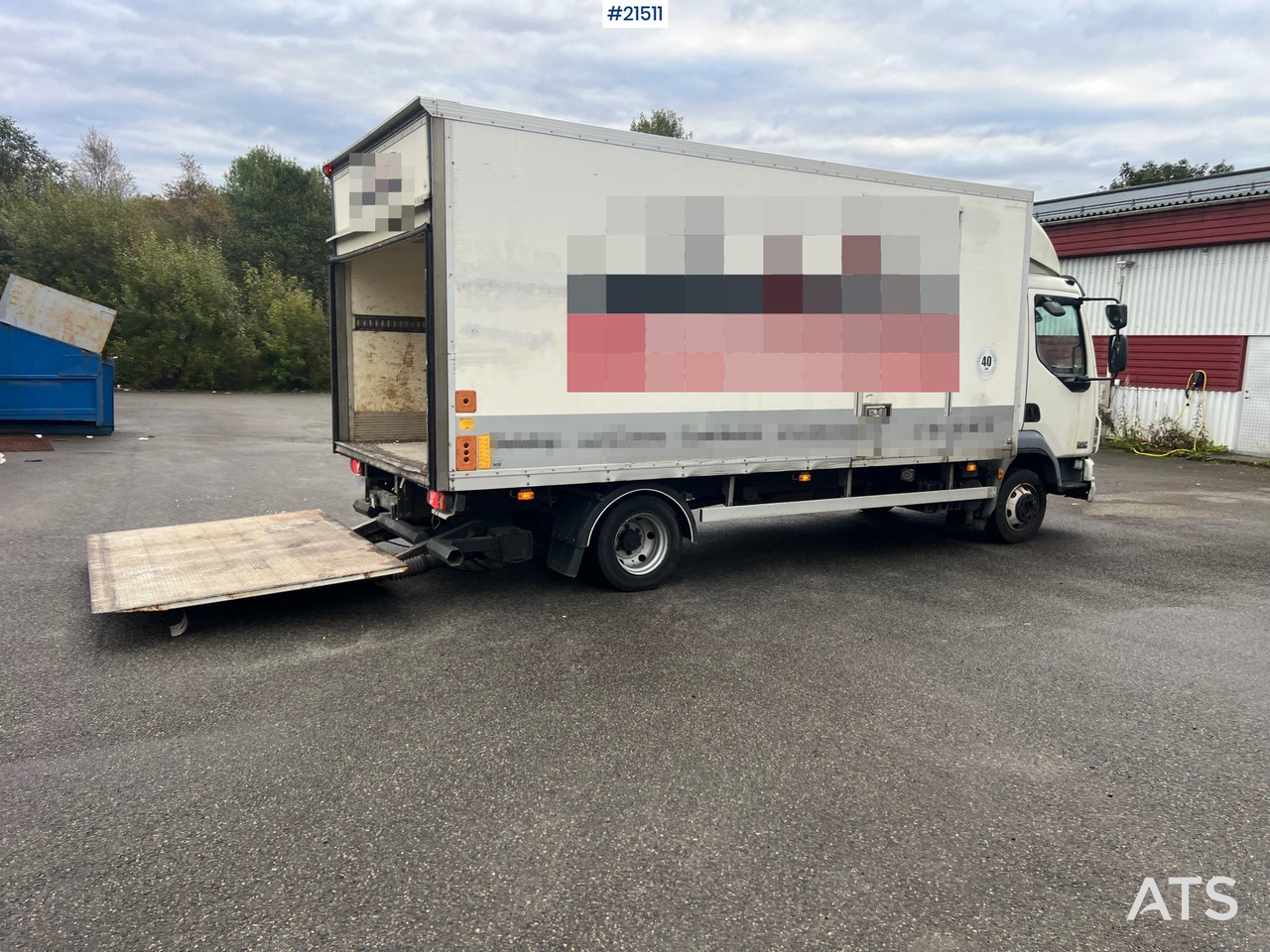 DAF FA 4x2 Skapbil m/ Lift Rep.Objekt - Kamion sa zatvorenim sandukom: slika 4 DAF FA 4x2 Skapbil m/ Lift Rep.Objekt - Kamion sa zatvorenim sandukom: slika 4