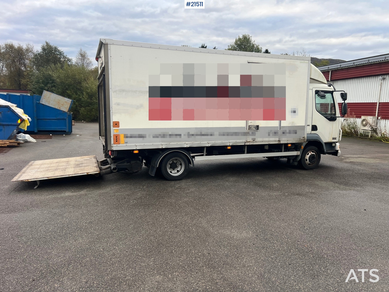 DAF FA 4x2 Skapbil m/ Lift Rep.Objekt - Kamion sa zatvorenim sandukom: slika 3 DAF FA 4x2 Skapbil m/ Lift Rep.Objekt - Kamion sa zatvorenim sandukom: slika 3