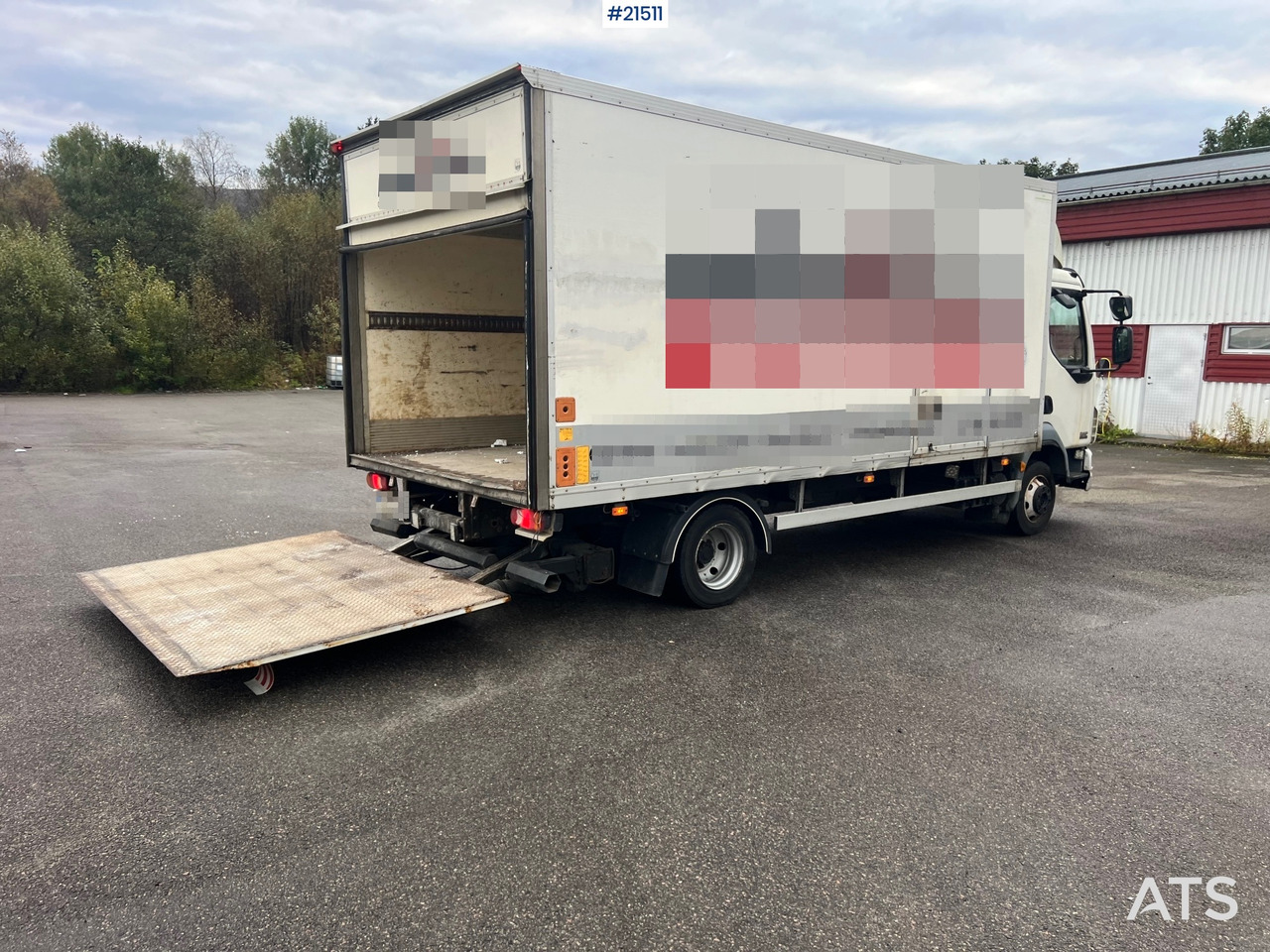 DAF FA 4x2 Skapbil m/ Lift Rep.Objekt - Kamion sa zatvorenim sandukom: slika 5 DAF FA 4x2 Skapbil m/ Lift Rep.Objekt - Kamion sa zatvorenim sandukom: slika 5