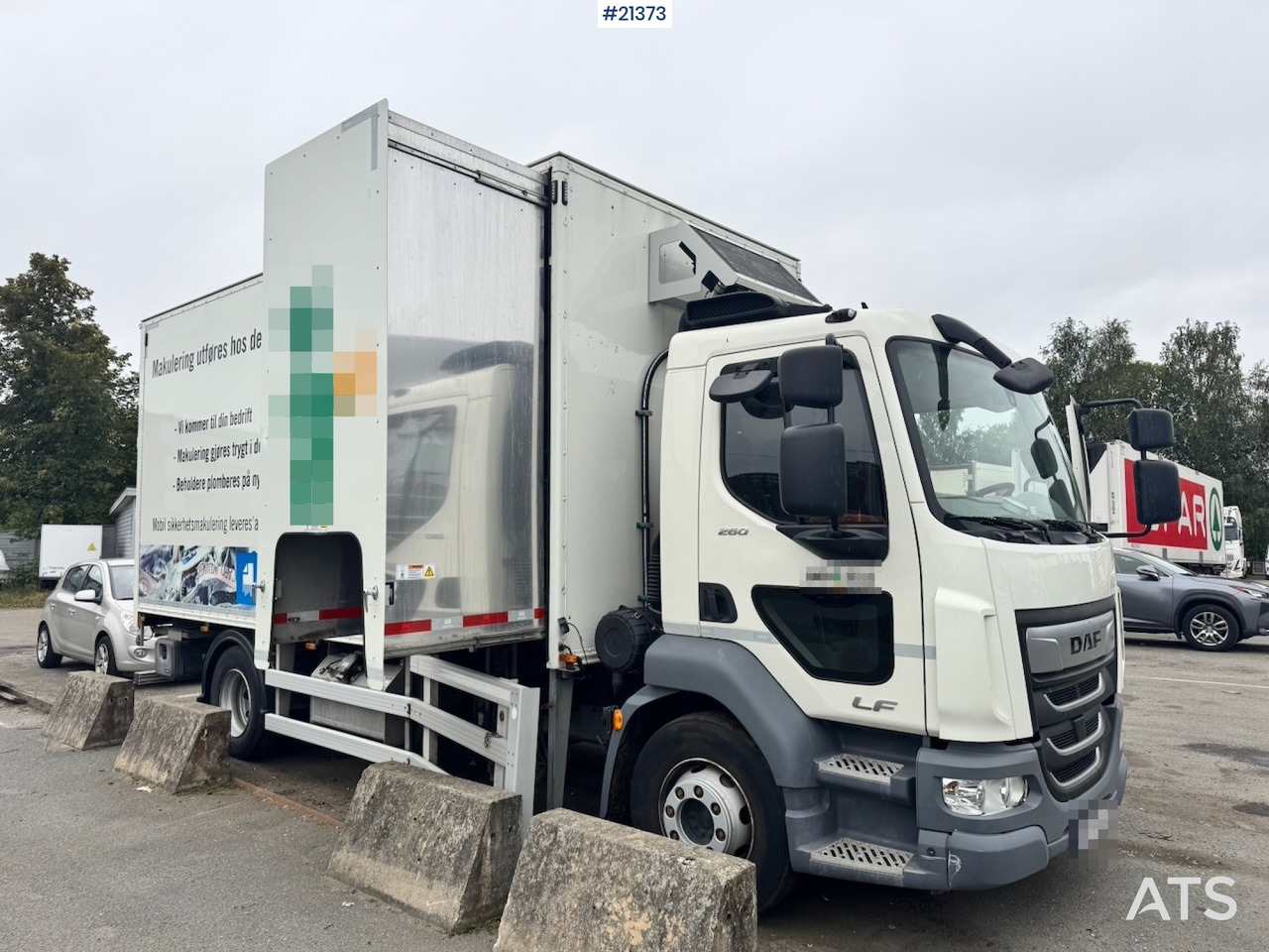 DAF LF 260 Makuleringsbil. 37 000 km! Må Sees! - Industrijski šreder, Kamion: slika 2 DAF LF 260 Makuleringsbil. 37 000 km! Må Sees! - Industrijski šreder, Kamion: slika 2