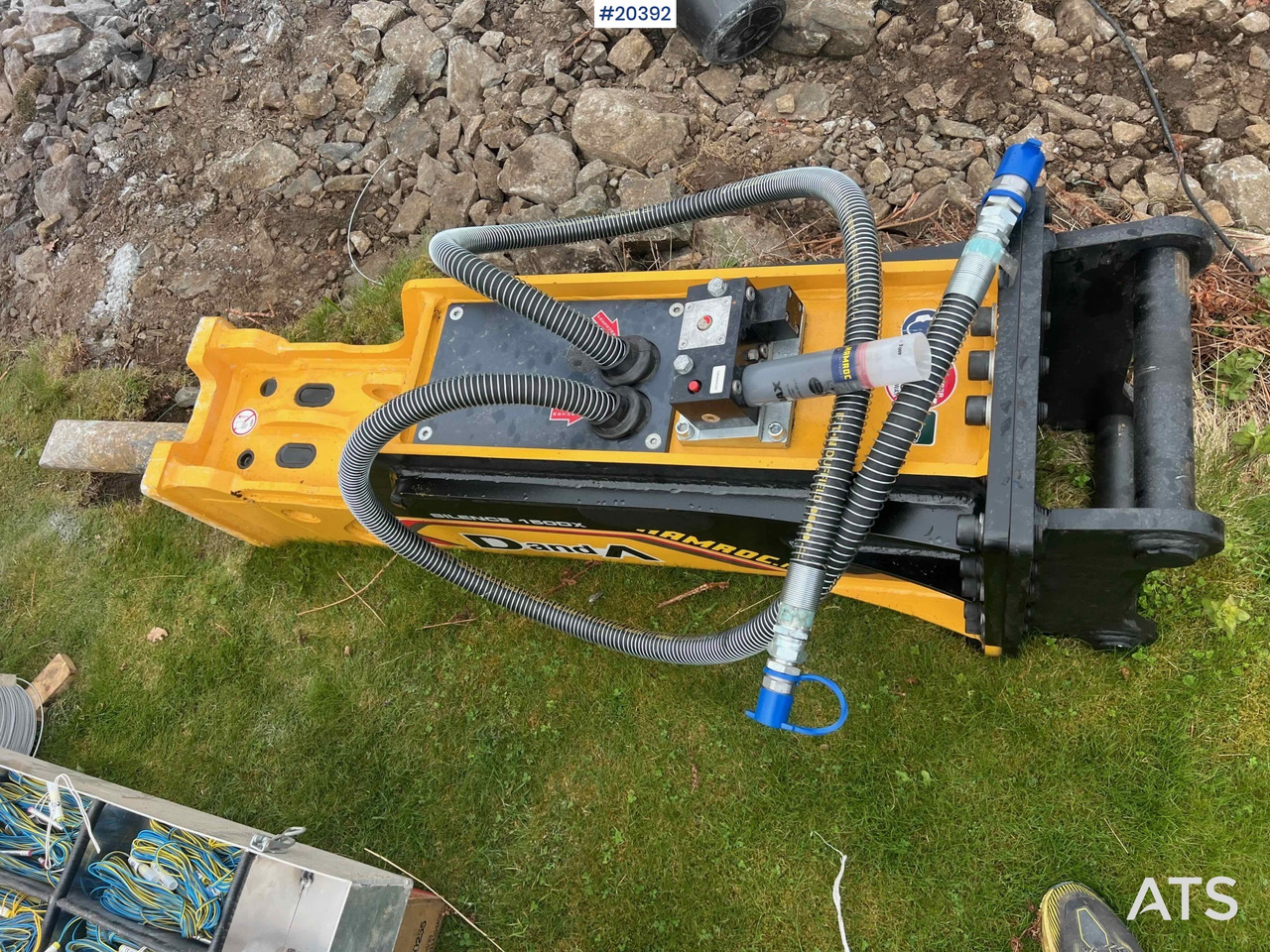 Danda D&A150DX pigg hammer (1231 kg ) m/ s60 feste - Hidraulični čekić: slika 2 Danda D&A150DX pigg hammer (1231 kg ) m/ s60 feste - Hidraulični čekić: slika 2