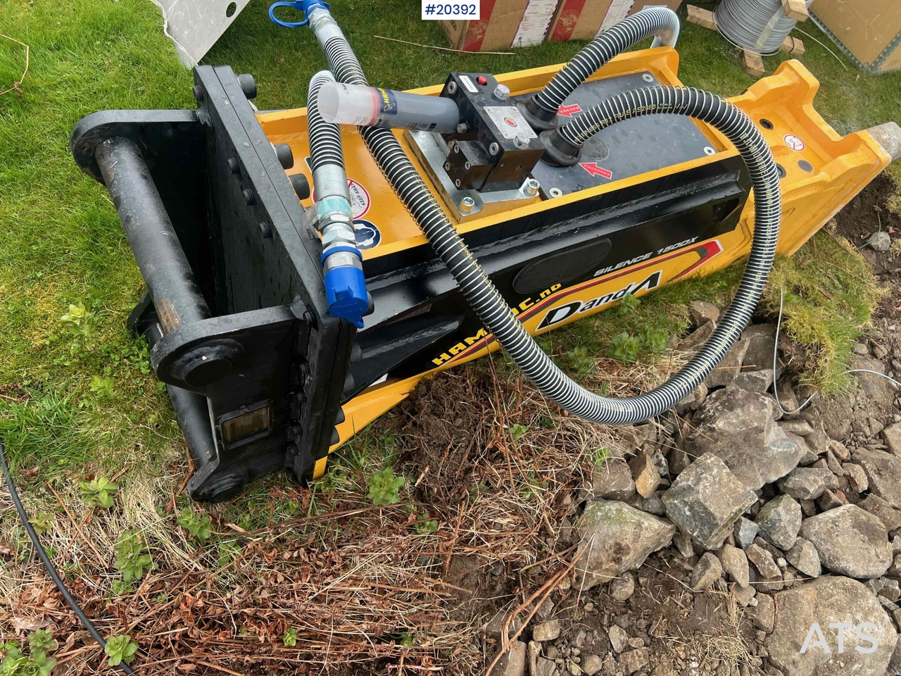 Danda D&A150DX pigg hammer (1231 kg ) m/ s60 feste - Hidraulični čekić: slika 3 Danda D&A150DX pigg hammer (1231 kg ) m/ s60 feste - Hidraulični čekić: slika 3