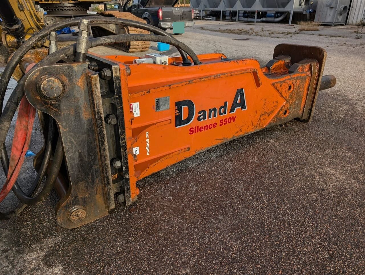 Danda Silence 550V - Hidraulični čekić za Građevinska mašina: slika 3 Danda Silence 550V - Hidraulični čekić za Građevinska mašina: slika 3