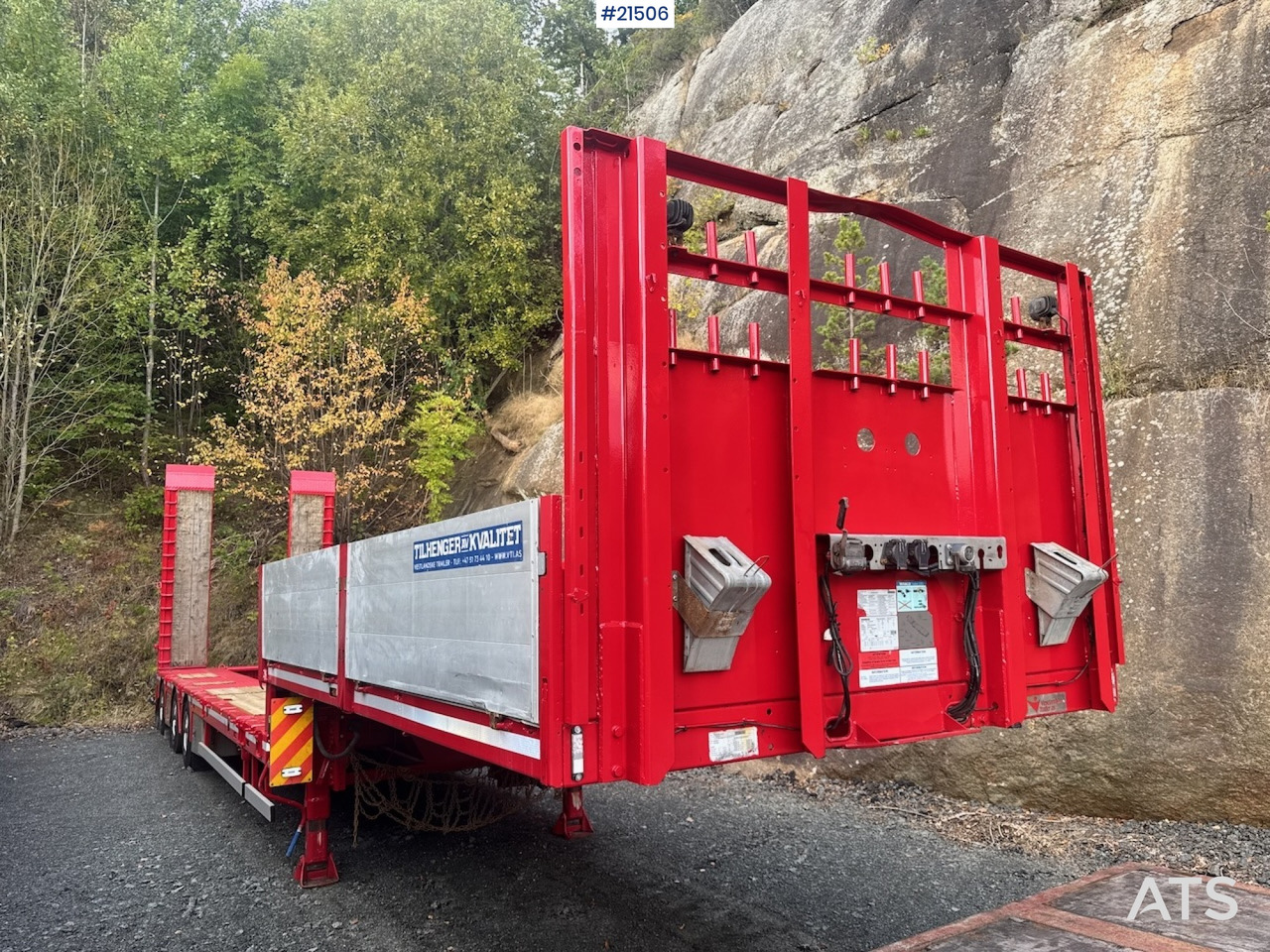 Doll maskinsemi - Niska poluprikolica za prevoz: slika 1 Doll maskinsemi - Niska poluprikolica za prevoz: slika 1