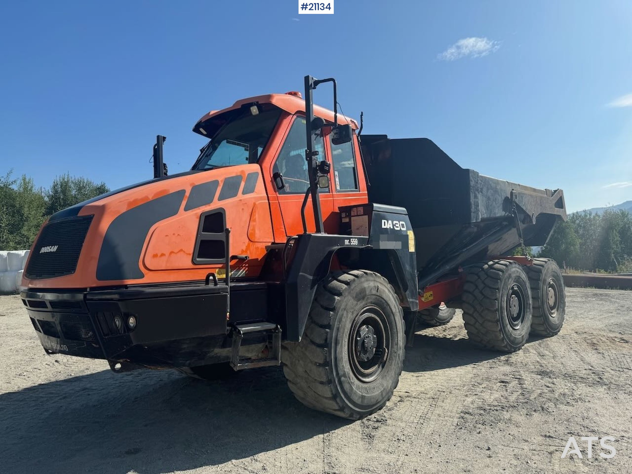 Doosan DA 30 Dumper - Zglobni kiper: slika 1 Doosan DA 30 Dumper - Zglobni kiper: slika 1