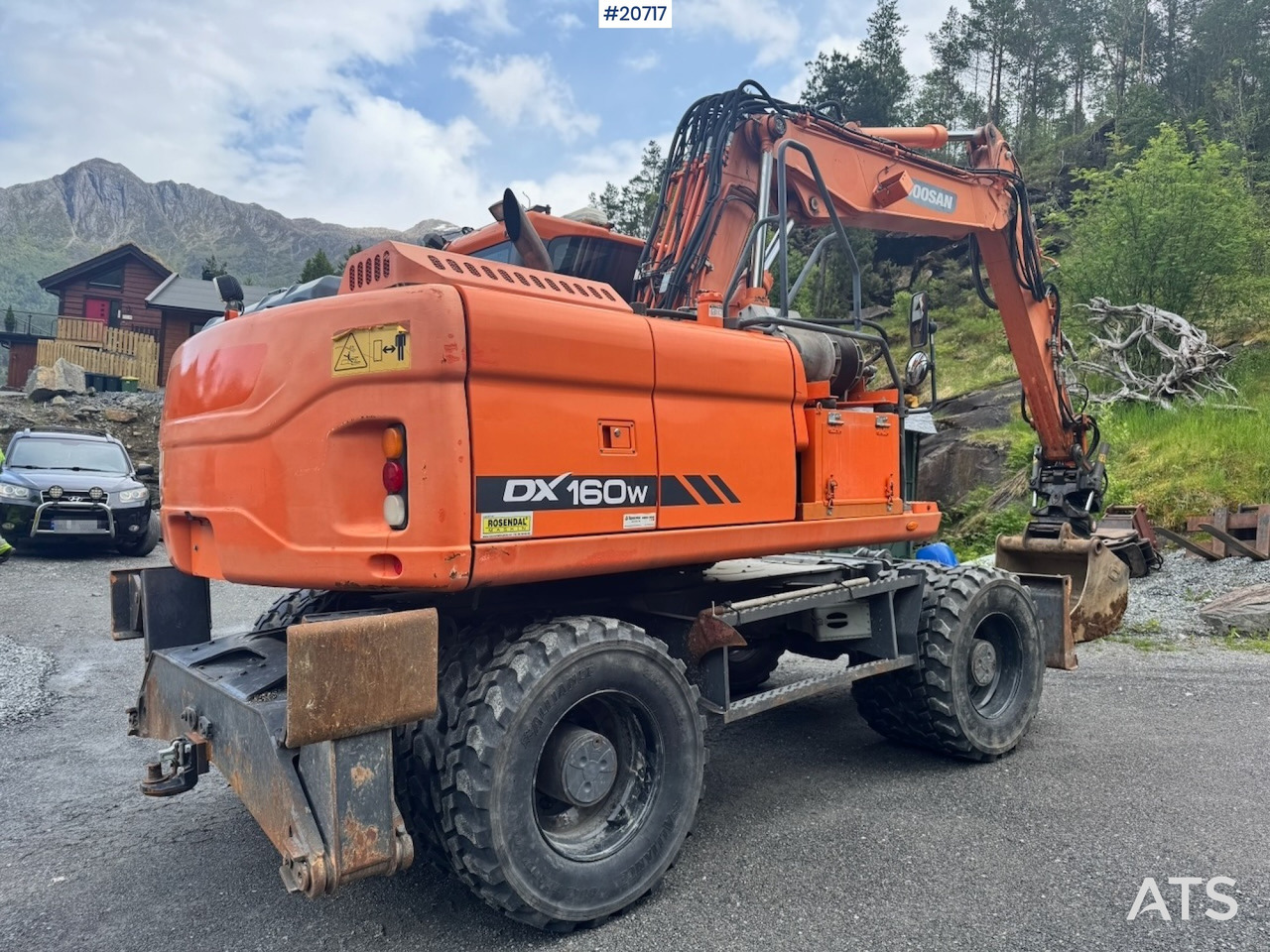 Doosan DX140W-3 - Bager: slika 5 Doosan DX140W-3 - Bager: slika 5