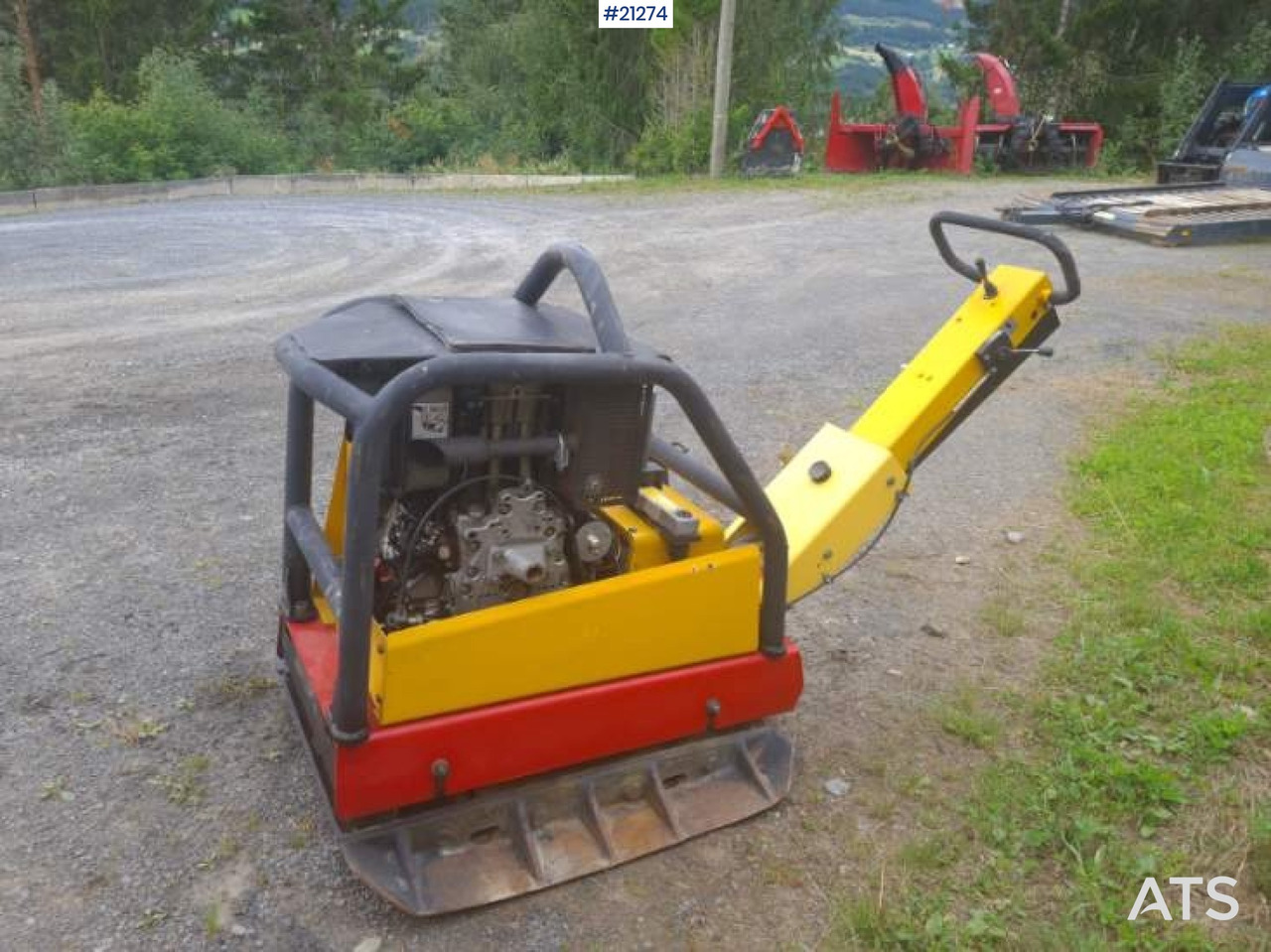 Dynapac Vibroplate - Vibraciona ploča: slika 3 Dynapac Vibroplate - Vibraciona ploča: slika 3