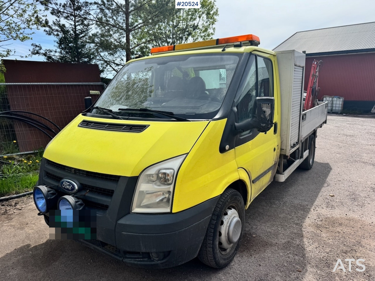 Ford TRANSIT - Dostavno vozilo sa otvorenom sandukom, Kamion sa dizalicom: slika 1 Ford TRANSIT - Dostavno vozilo sa otvorenom sandukom, Kamion sa dizalicom: slika 1