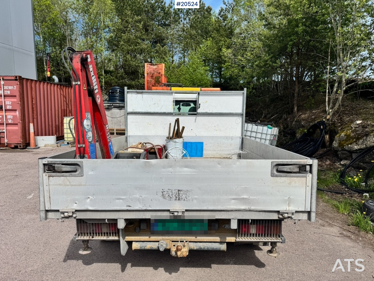 Ford TRANSIT - Dostavno vozilo sa otvorenom sandukom, Kamion sa dizalicom: slika 4 Ford TRANSIT - Dostavno vozilo sa otvorenom sandukom, Kamion sa dizalicom: slika 4