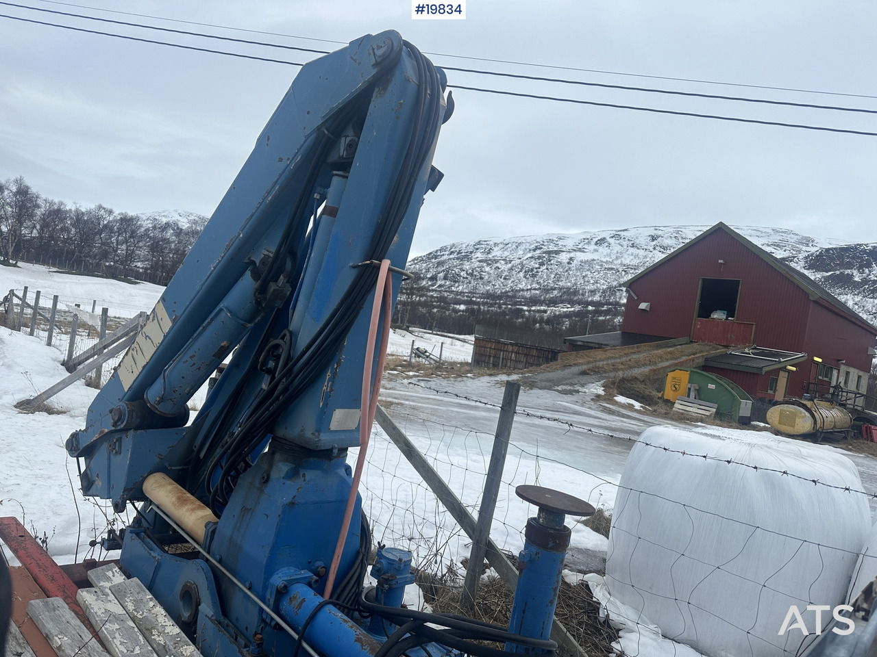 HMF rear-mounted 10 t/m crane - Kran za kamion: slika 5 HMF rear-mounted 10 t/m crane - Kran za kamion: slika 5