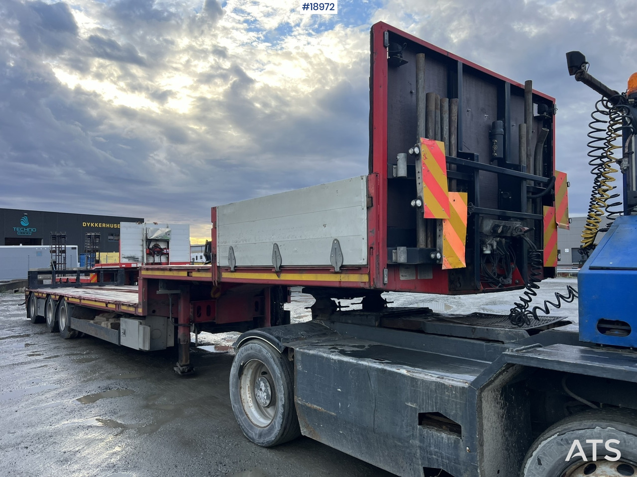 HRD 3 akslet jumbosemi m/ utrekk på 5.5 meter - Niska poluprikolica za prevoz: slika 5 HRD 3 akslet jumbosemi m/ utrekk på 5.5 meter - Niska poluprikolica za prevoz: slika 5