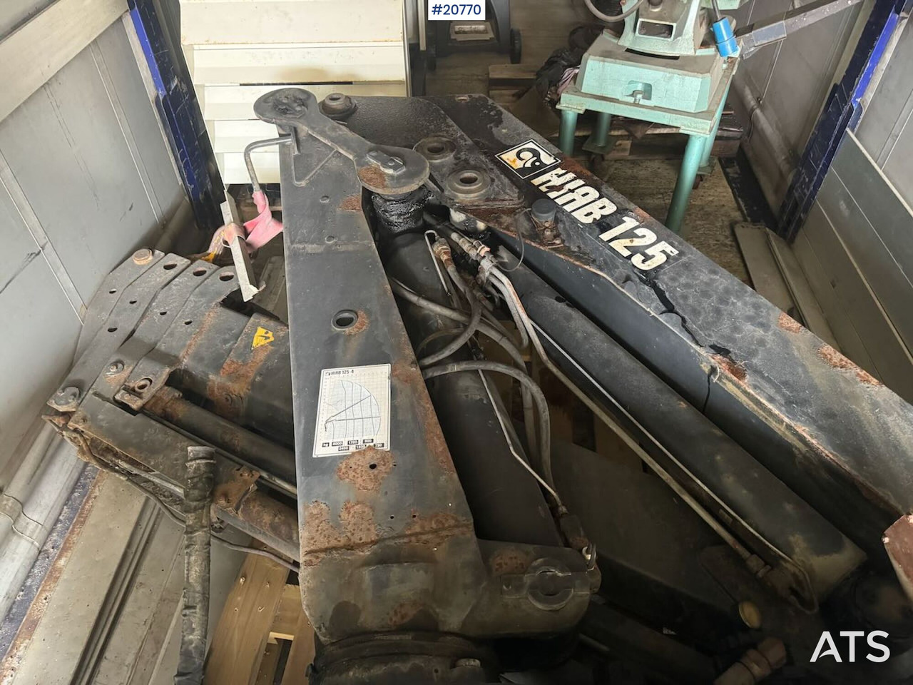 Hiab 125-4 - Kran za kamion: slika 3 Hiab 125-4 - Kran za kamion: slika 3