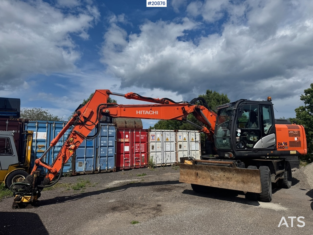 Hitachi ZX140W-5B - Bager točkaš: slika 2 Hitachi ZX140W-5B - Bager točkaš: slika 2