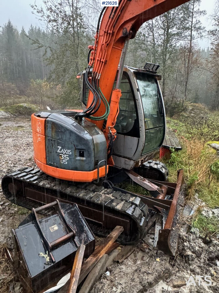 Hitachi ZX85 US Beltegraver m/ 2 skuffer SE VIDEO - Bager guseničar: slika 5 Hitachi ZX85 US Beltegraver m/ 2 skuffer SE VIDEO - Bager guseničar: slika 5