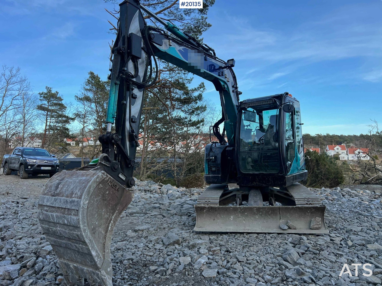Hitachi ZX85US-6 - Bager: slika 1 Hitachi ZX85US-6 - Bager: slika 1