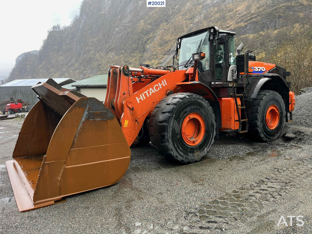 Hitachi zw370-6 Hjullaster m/ vekt, skriver og skuffe - Utovarivač točkaš: slika 3 Hitachi zw370-6 Hjullaster m/ vekt, skriver og skuffe - Utovarivač točkaš: slika 3